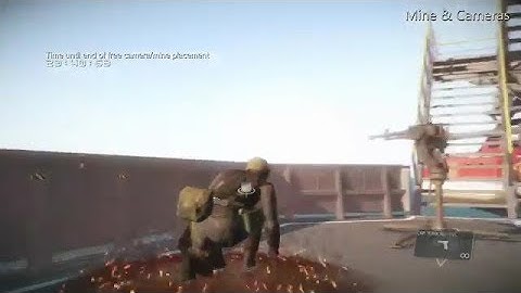 Great Universal Mine and Camera set up for * Combat Platform * Mgsv FOB Tip