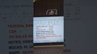 Bank Asi, CSA, PO ..Notes, videos, briefing, two mocks join early succeed