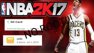 How To Run Obb Data Games From External SD Card In Any Android.