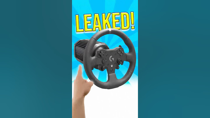 New LEAKED Logitech Direct-Drive Wheel Base 😳