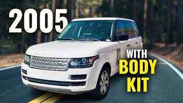 Update old Range Rover to new look with Facelift Bodykit - Pre-Order NOW! L322 model to L405 model