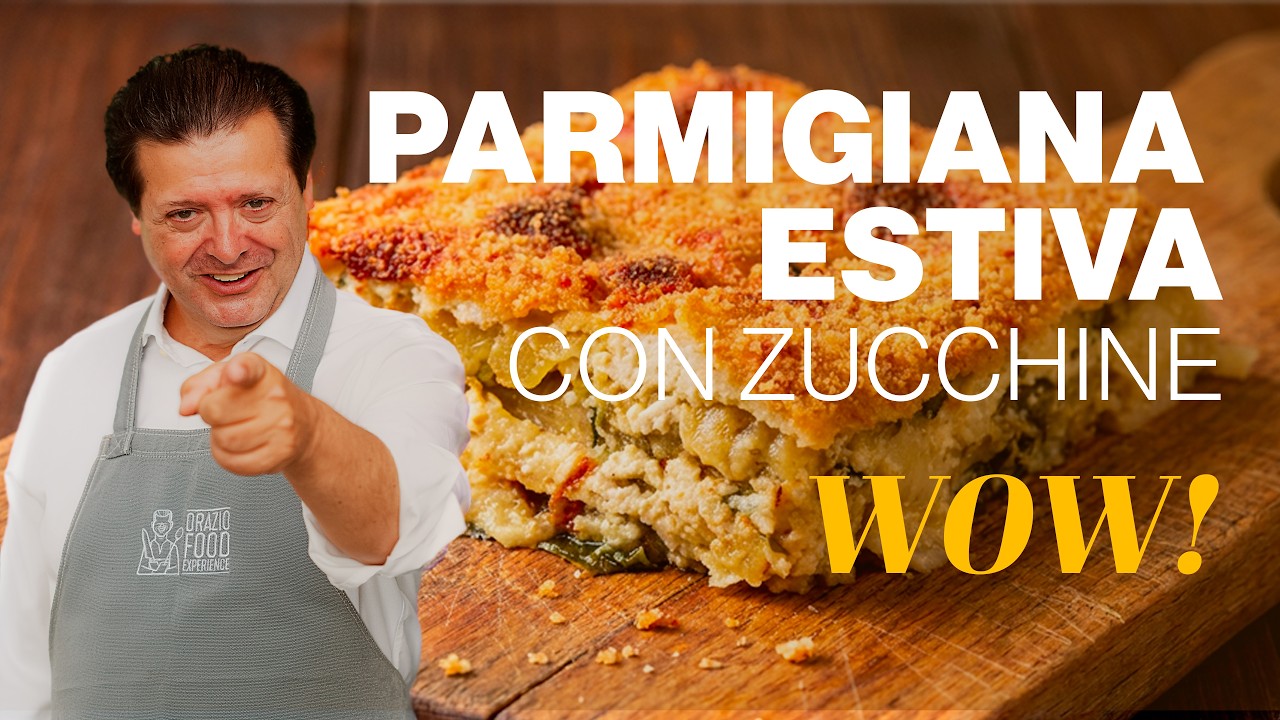 Parmigiana bianca di zucchine