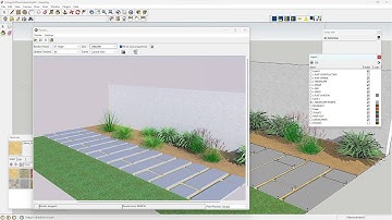 Working with SketchUp and gCADPlus to make 3D landscape Models
