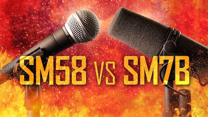 Shure MV7X Microphone Review with Samples Comparing the SM7B and SM58 