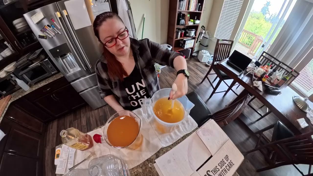 Mead #9 Spiced Cyser Sweetening