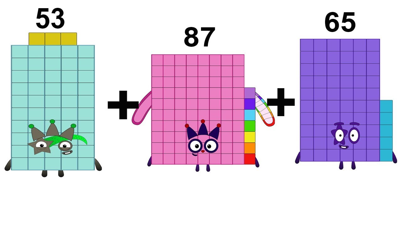 Numberblocks Math: Undecimalblocks Square on the Moon | Numberblocks ...