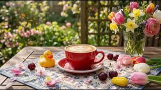 Spring Morning Jazz ~ Relaxing Jazz Cafe Music &amp; Sweet Bossa Nova Instrumental for Energy the Day