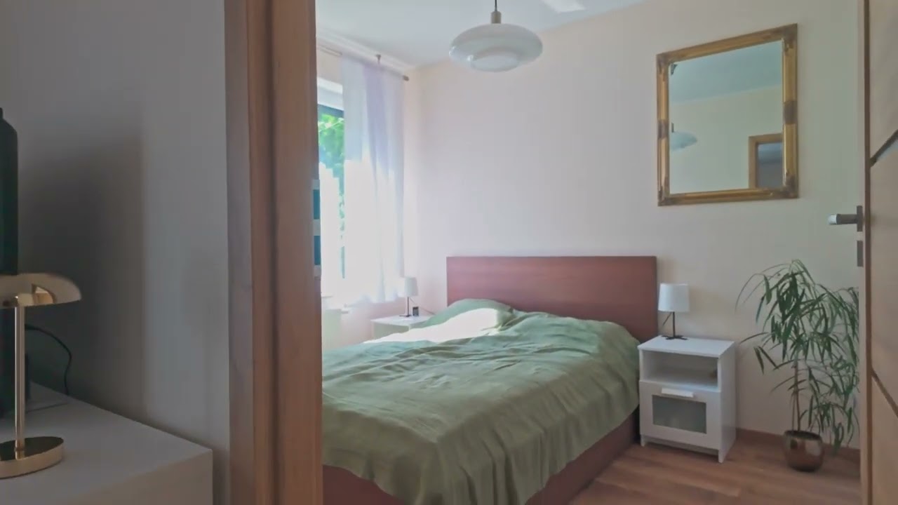Siechnice | 45m2 | 2 pokoje z ogródkiem i klimą - Mieszkanie - Sprzedaż - Wrocławski, Siechnice