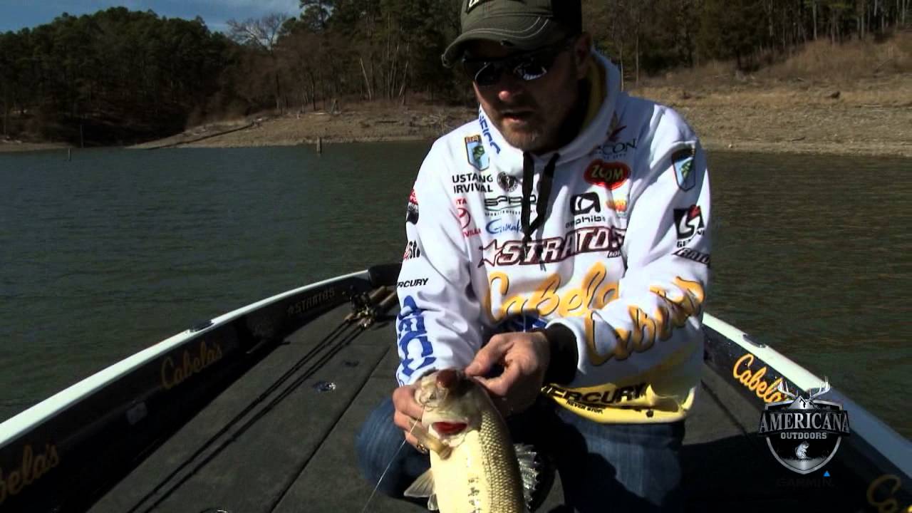 Mike McClelland fishes with the new SPRO Rockcrawler