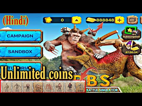 How To Get Unlimited Coin Animal Revolt Battle Simulator