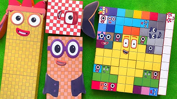 Looking for Numberblocks NEW 600 90 Puzzle Tetris Shape | ASMR chirping of birds