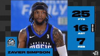 Zavier Simpson Posts Monster Line vs. Skyhawks: 25 PTS, 16 AST, 7 REB