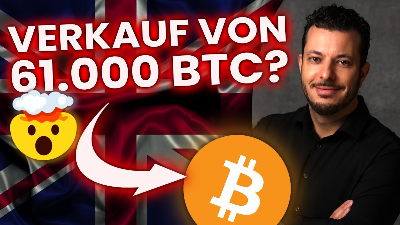GROßBRITANNIEN bereitet BITCOIN-VERKAUF vor! 😳 Kommen 61.000 BTC auf den  Markt? 📉🤔