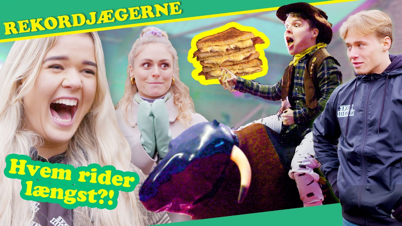 Jasmin VS Mika i Rodeo Fight! | REKORDJÆGERNE S4