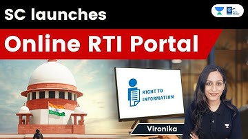 SC Launches Online RTI Portal | Vironika | Pathfinder