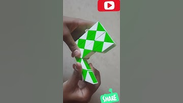 Rectangle Pattern On Snake Cube | #snakecube | #shorts