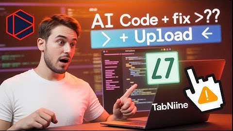 Tabnine AI Full Demo 🔥 | Code Generator + GitHub Upload + Error Fixing!