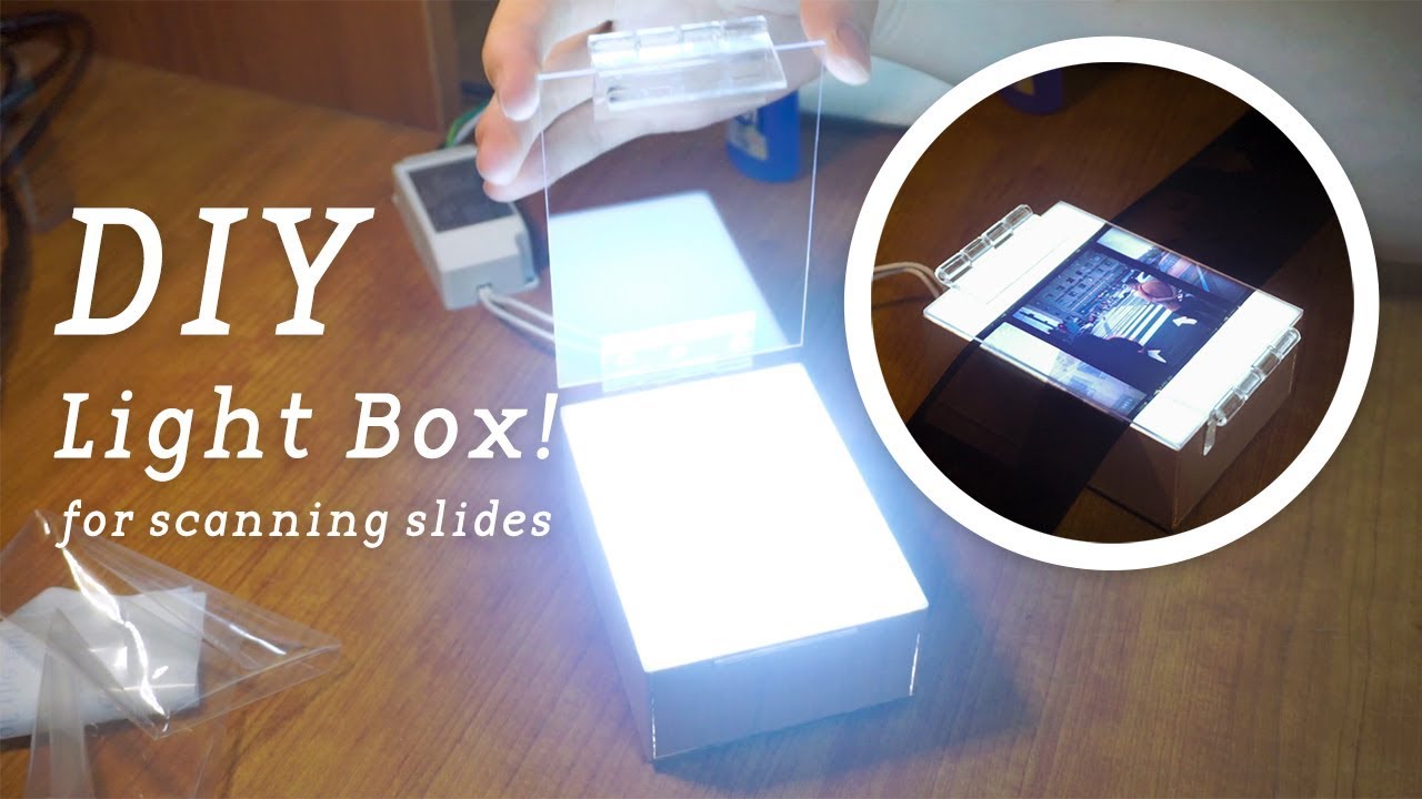 DIY] Box For Scanning Films - YouTube