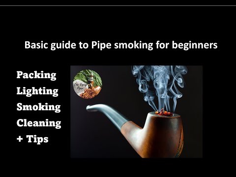 Basic guide on Pipe smoking for beginners | 4 stages, packing–lighting –  smoking–cleaning