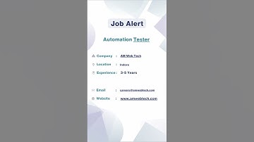 Software Tester Job Alert: Get Your Daily Update On The Latest IT Jobs | STAD Solution
