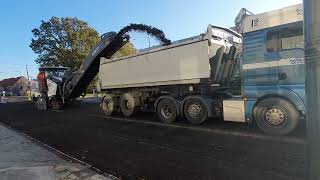 Deel2 Wirtgen W210 Aduco Freeswerkzaamheden Bij De Vrijheidslaan In Leiden Van Gelder