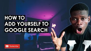 How to Add Yourself on Google Search screenshot 1