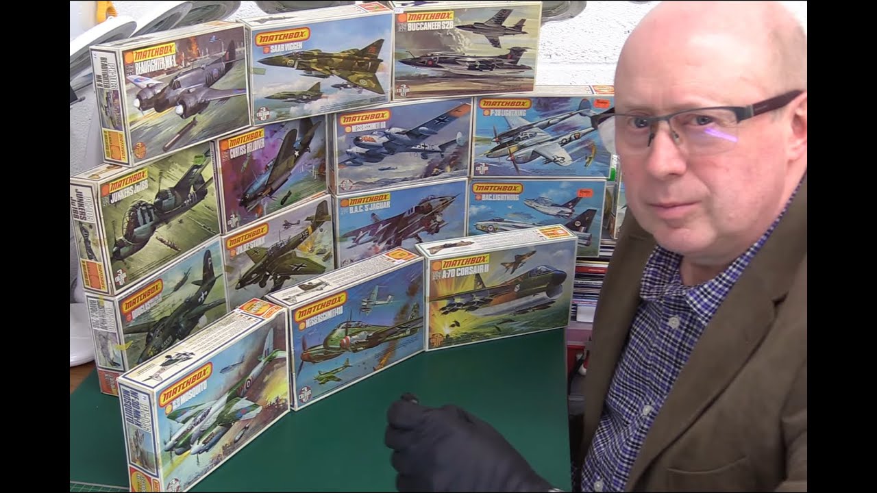 Matchbox Kits 4: Orange RANGE aircraft NOSTALGIA😍