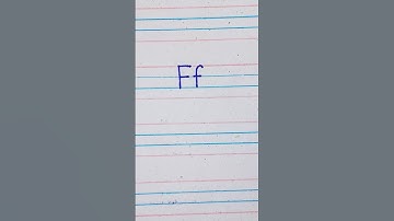 How to write F in Cursive Writing | a-z cursive writing #shorts #handwriting #cursivewriting