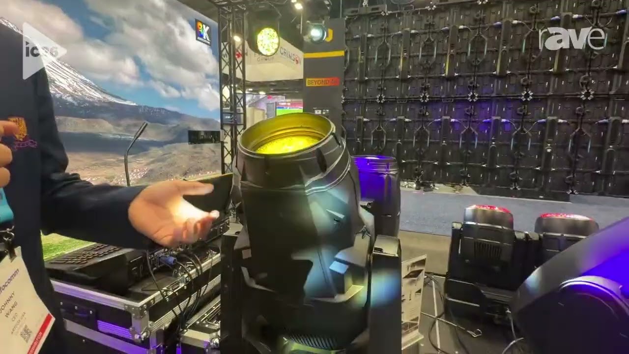 InfoComm 2026: ArtFox Lighting Shows Monster IP F1000 Moving Head Light