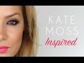 Kate Moss Inspired MakeUp Tutorial | Rimmel 'Get The Look' App | Shonagh Scott | #AD