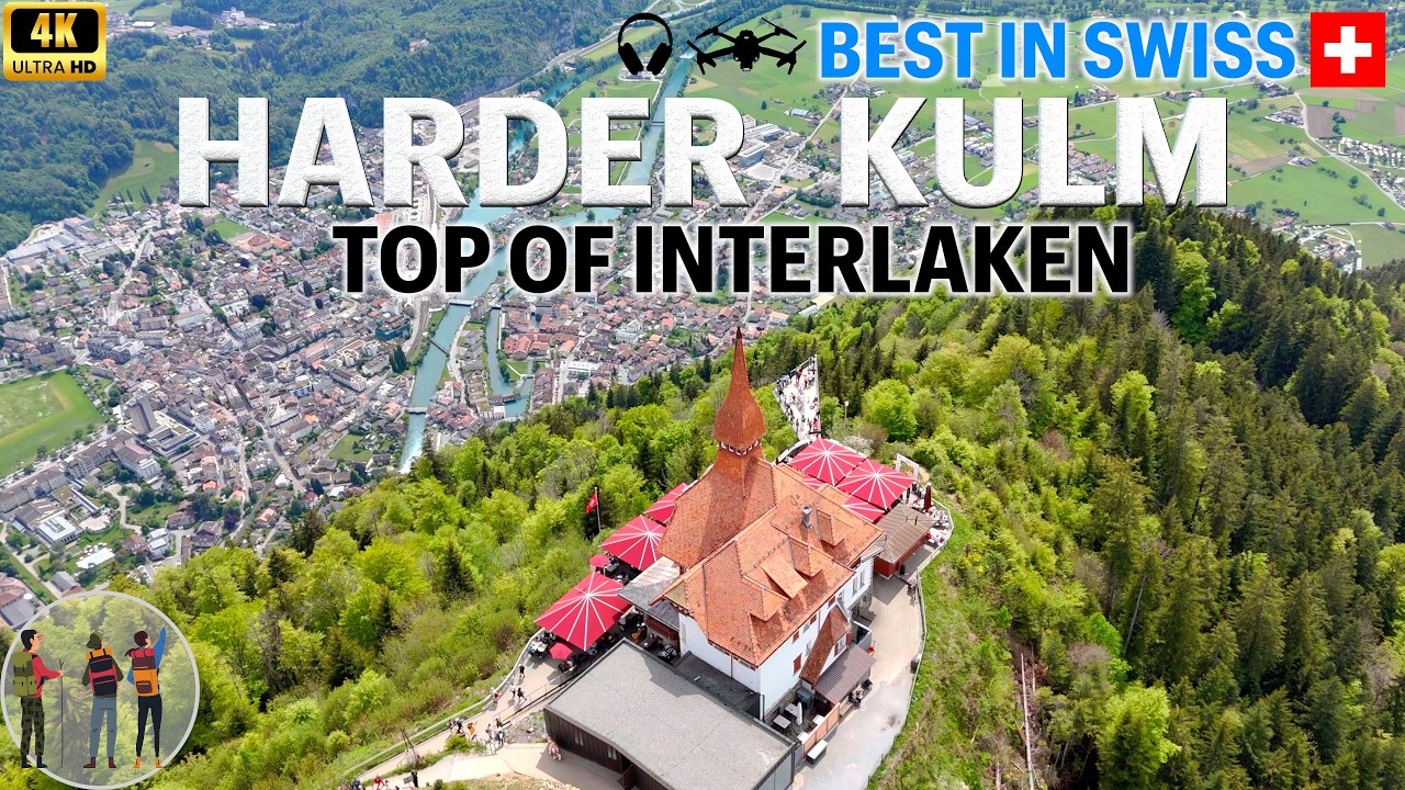 Hike to the Top of INTERLAKEN 🇨🇭 Harder Kulm Hike | To Do in Switzerland