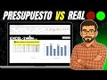 🔴🟢 Presupuesto vs Real en Excel | Gráfico con Emojis Paso a Paso