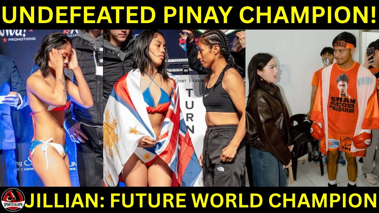 Pinay bagong Champion! 8-0 na | Jillian Ward tinawag na Future World Champion si Bacosa!
