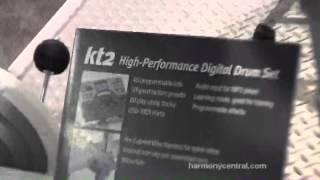 Winter NAMM 2013 KAT KT1 and KT2 Drum Kits