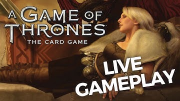 Playing A Game of Thrones: The Card Game!