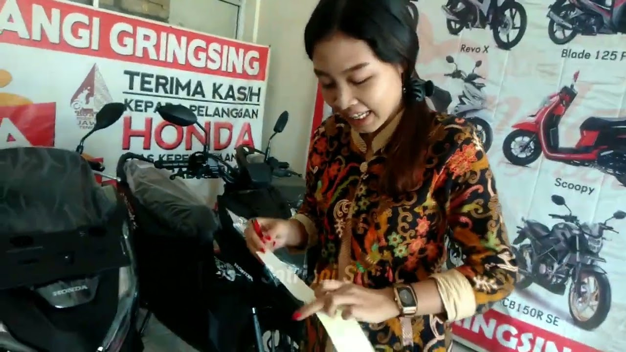 datang lagi vario125 iss Hitam dan beat series