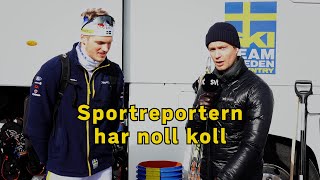 Sportreportern har noll koll