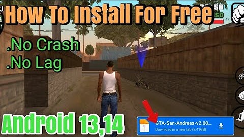 How To Download And play Gta San Andreas On A Android | How To Install Gta Sa In Android 