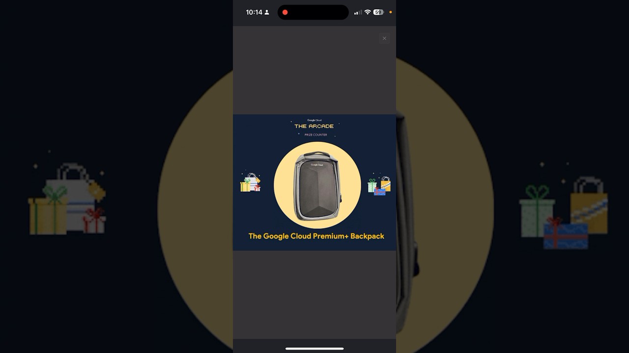 🥳🚀Swag Drop: The Google Cloud Premium Backpacks 🎒 