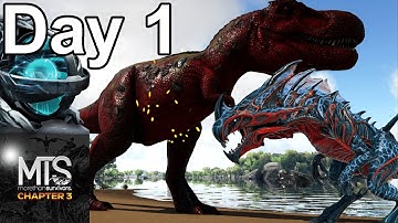 How We Became ALPHA And Unlocked Tek Day 1 MTS | ARK PvP