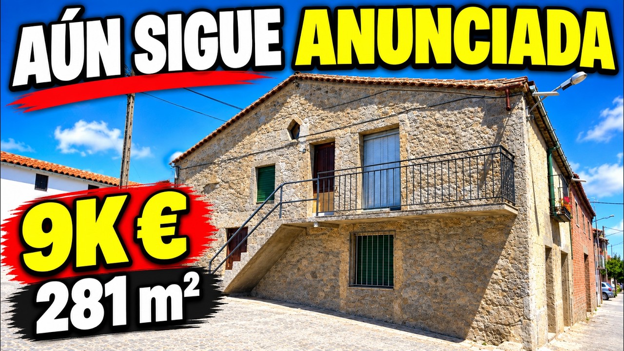¿Por Qué Nadie Compra Estas Casas Baratas de Castilla Con Terreno a Estos Precios?