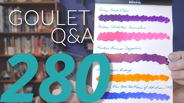 Goulet Q&A 280: Pen Brand Relationships and Where Free Ink Really Comes From