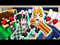 【Minecraft🎀只有娘的世界】#97 炭治郎與善逸👺居然與鬼族締結了娘化契約🧛🏻&zwj;♀️【@82heineken】