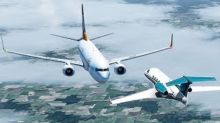 A Boeing 737 Collides With a Jet at 37,000ft | Phantom Strike | GOL Airlines 1907 | 4K
