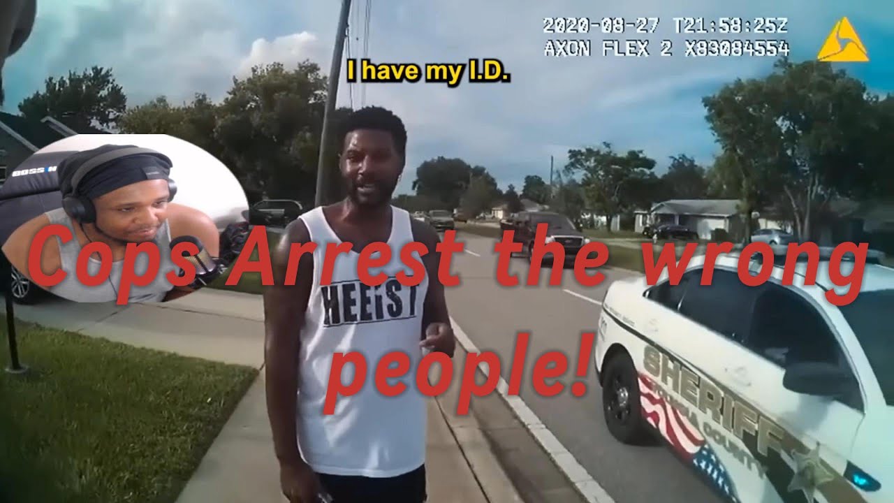 Dumb Cops arrest the WRONG people! - YouTube