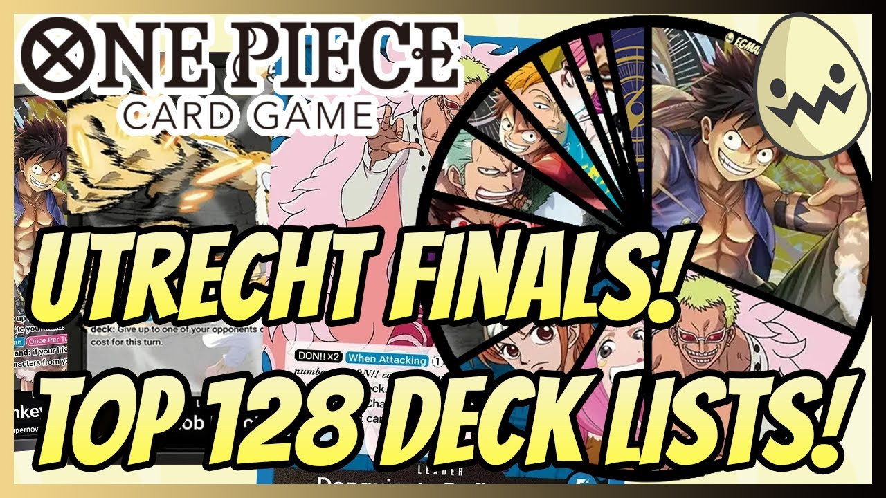 One Piece Card Game: Utrecht EU Bandai Card Fest Finals! Top 128 