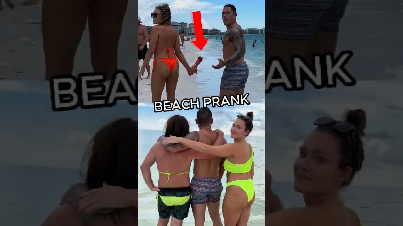 Funny Beach Prank Compilation! #funny #pranks