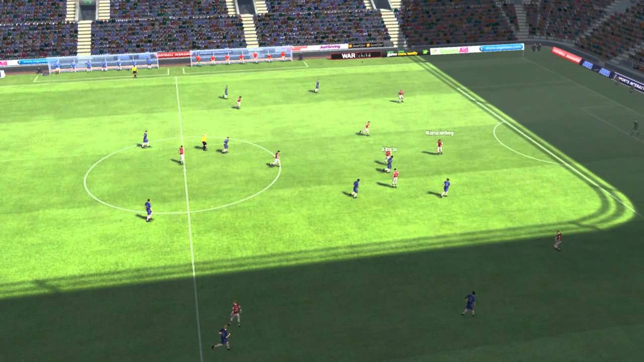 [FM2013]Chelsea 7 1 Arsenal   Match Highlights