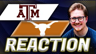 REACTION: Texas UPSETS No. 3 Texas A&M | Longhorns Playoff Team? | Battered Aggies Syndrome ALIVE?