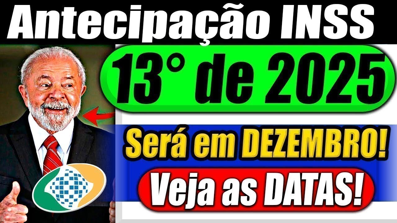URGENTE: 1ª Parcela do 13º SALÁRIO 2025 em DEZEMBRO - Calendário ...